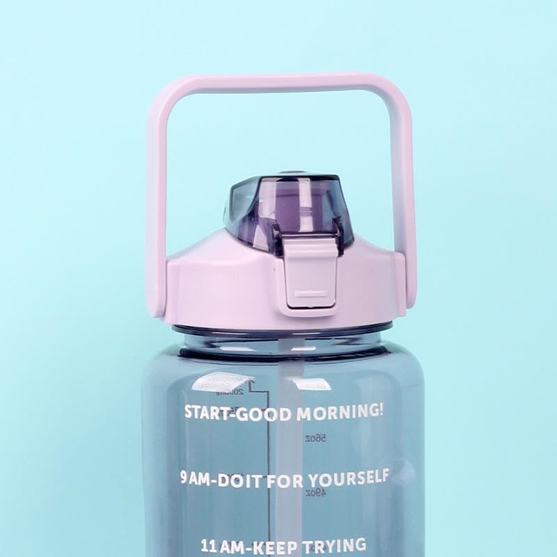 Transparent Motivational Timer Bottle