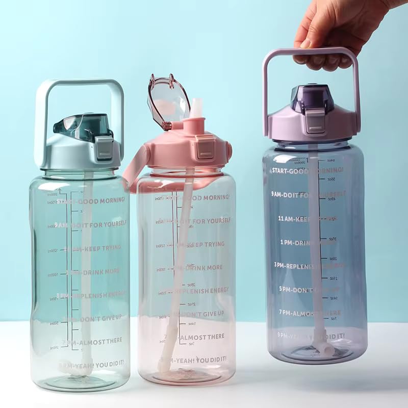 Transparent Motivational Timer Bottle