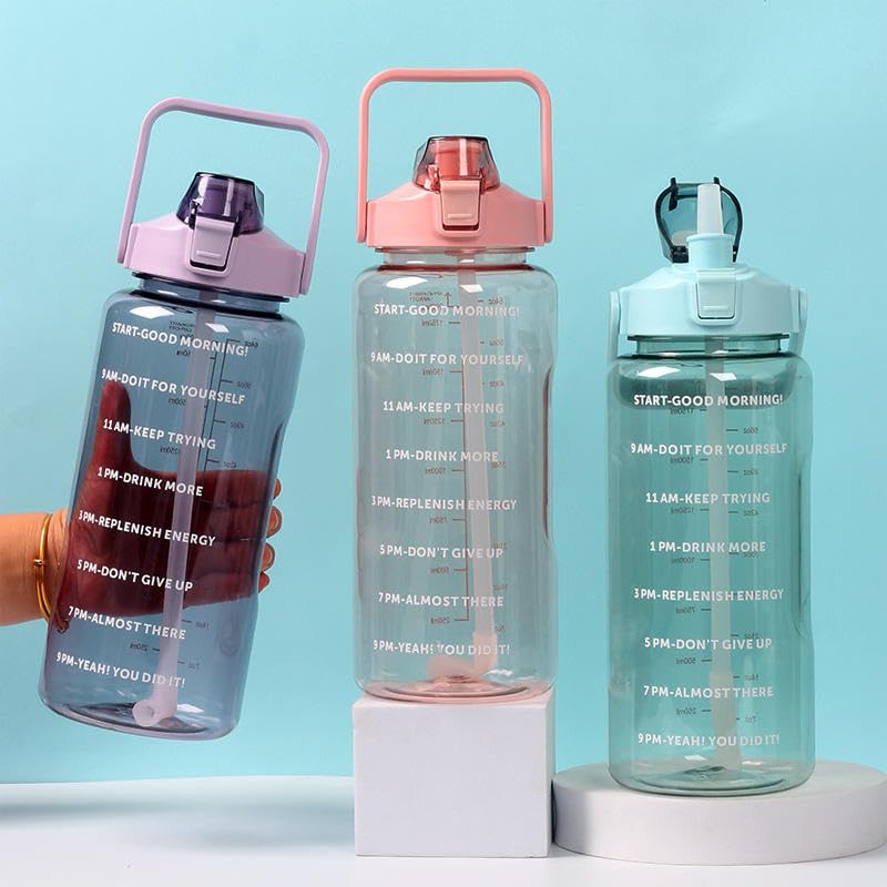 Transparent Motivational Timer Bottle
